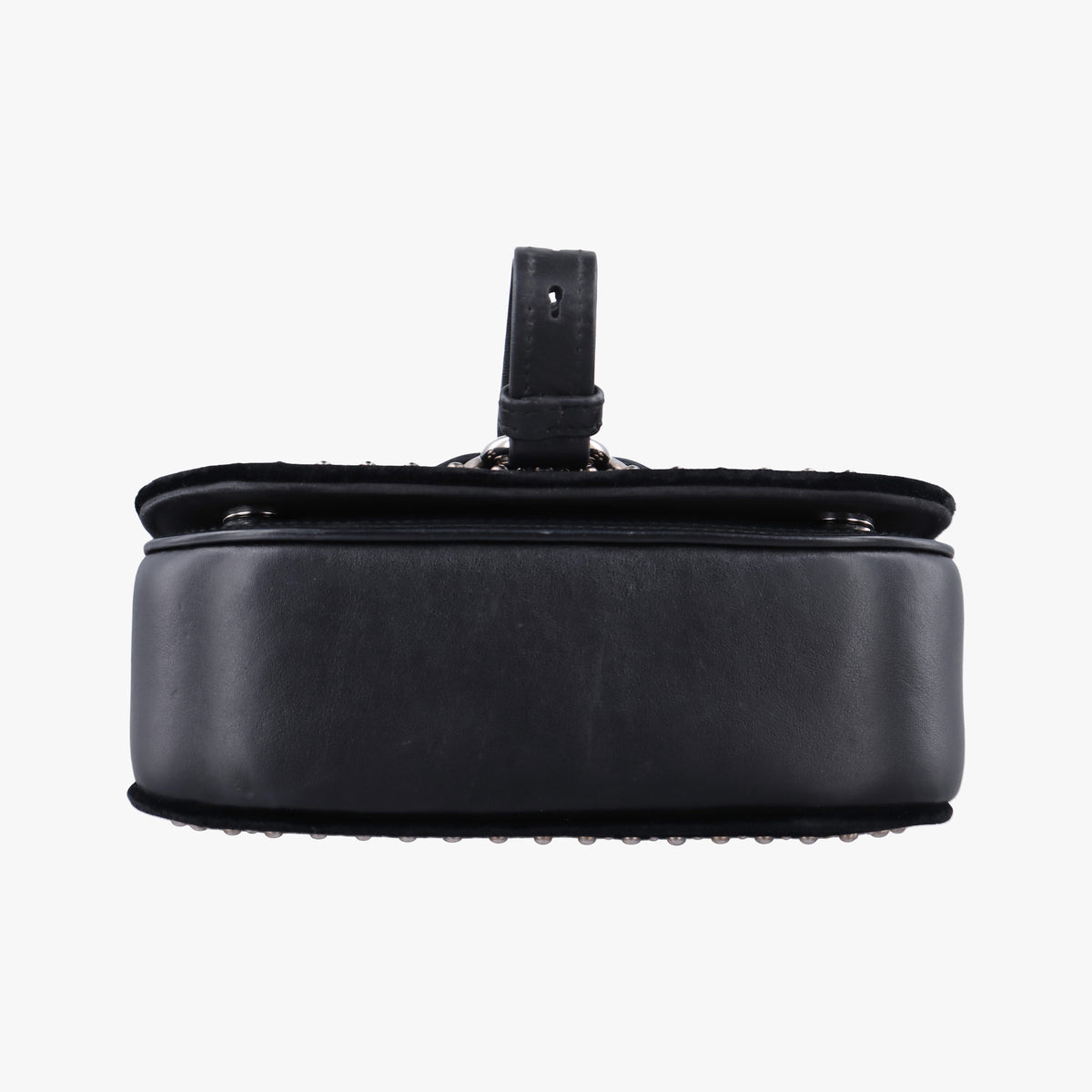 Vintage Miu Miu Dahlia Black velvet  shoulderbag | stylenewstar