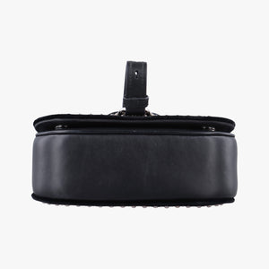 Vintage Miu Miu Dahlia Black velvet  shoulderbag | stylenewstar