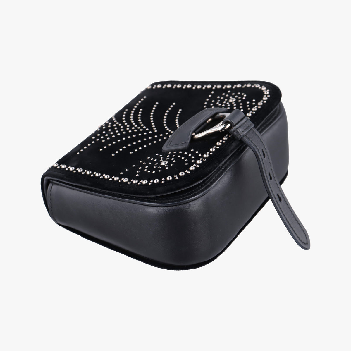 Vintage Miu Miu Dahlia Black velvet  shoulderbag | stylenewstar