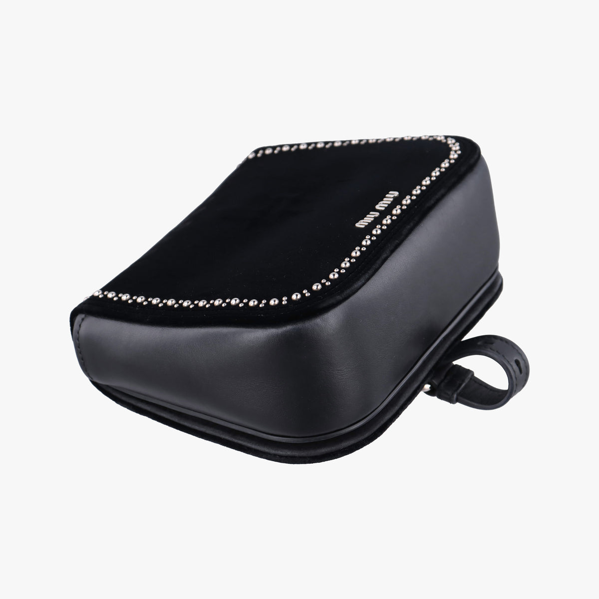 Vintage Miu Miu Dahlia Black velvet  shoulderbag | stylenewstar