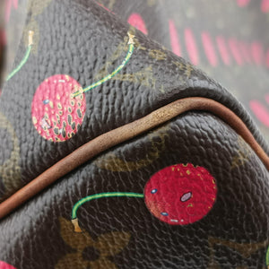Vintage Louis Vuitton Speedy 25 Monogram Cherry Monogram Canvas M95009 handbag | stylenewstar