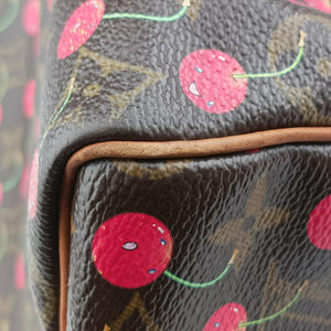 Vintage Louis Vuitton Speedy 25 Monogram Cherry Monogram Canvas M95009 handbag | stylenewstar