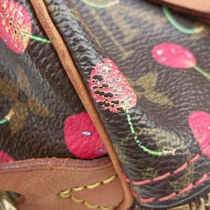Vintage Louis Vuitton Speedy 25 Monogram Cherry Monogram Canvas M95009 handbag | stylenewstar