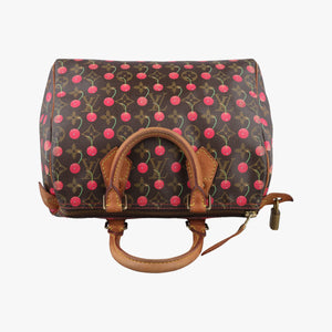 Vintage Louis Vuitton Speedy 25 Monogram Cherry Monogram Canvas M95009 handbag | stylenewstar