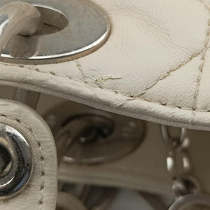 Secondhand Christian Dior Lady Dior Beige lambskin  shoulderbag | stylenewstar