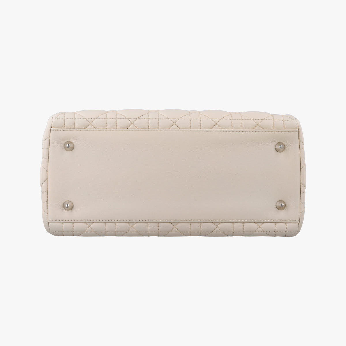 Secondhand Christian Dior Lady Dior Beige lambskin  shoulderbag | stylenewstar