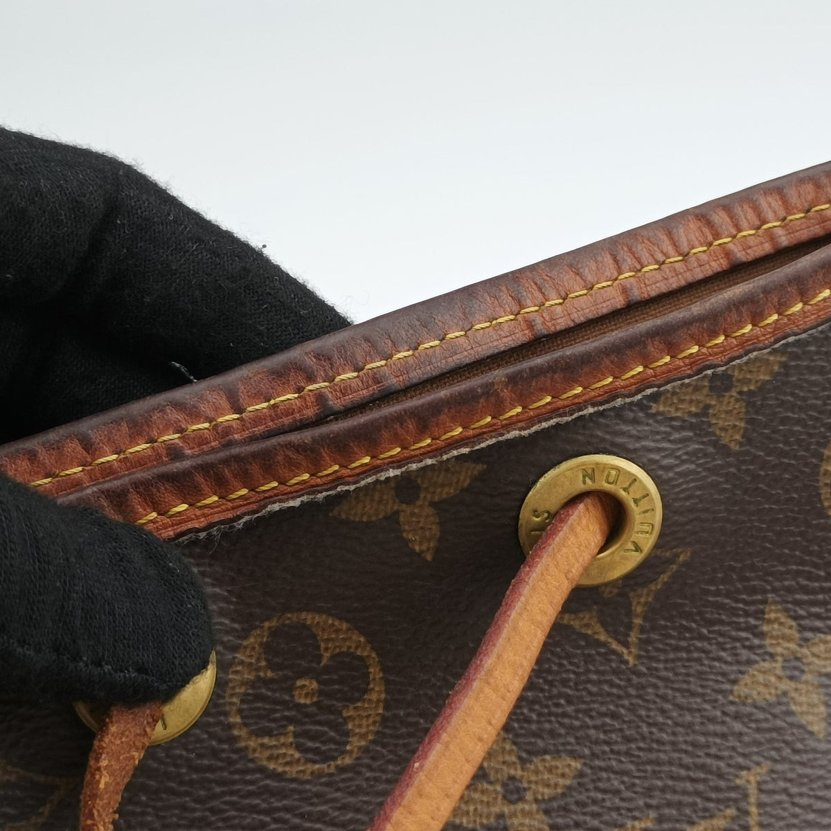 Pre-owned Louis Vuitton NOe BB Brown Monogram Canvas M40817 shoulderbag | stylenewstar