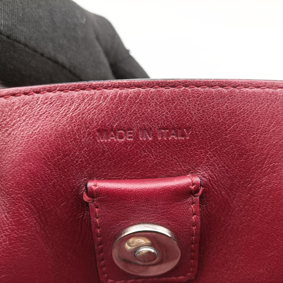 Secondhand Christian Dior Diorissimo Pink×gray Leather  shoulderbag | stylenewstar