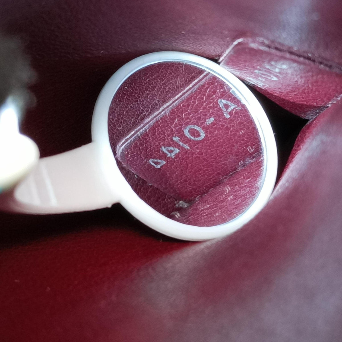 Secondhand Christian Dior Diorissimo Pink×gray Leather  shoulderbag | stylenewstar