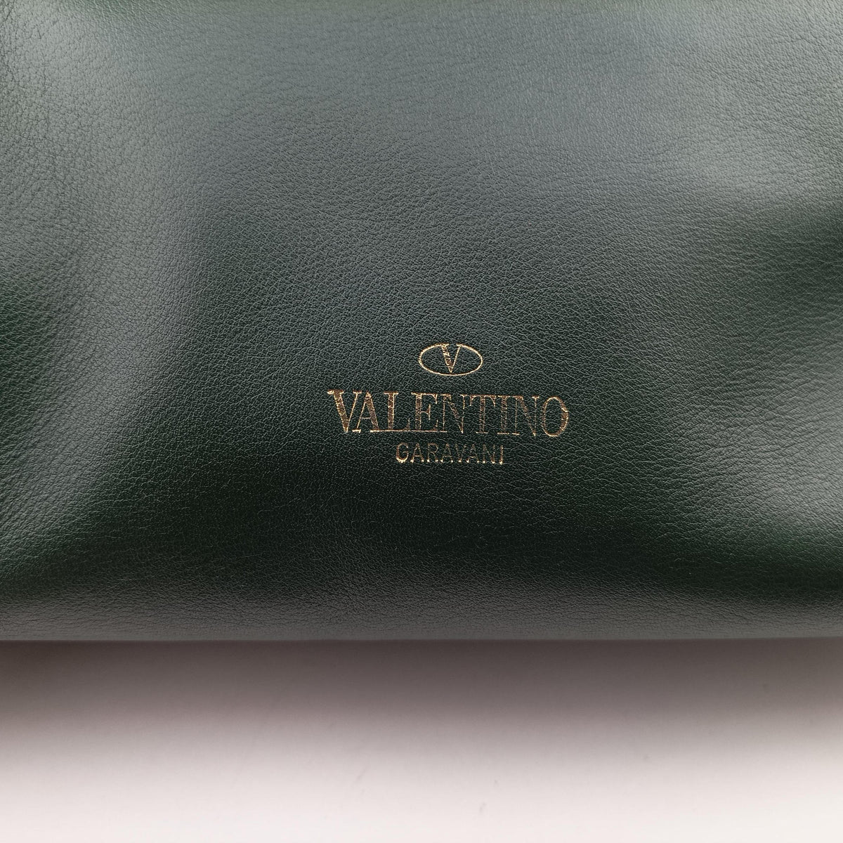 Vintage Valentino Rockstud Green Leather  shoulderbag | stylenewstar