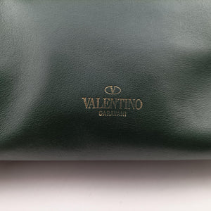 Vintage Valentino Rockstud Green Leather  shoulderbag | stylenewstar