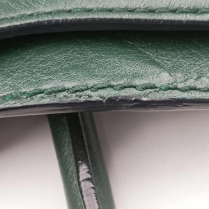 Vintage Valentino Rockstud Green Leather  shoulderbag | stylenewstar