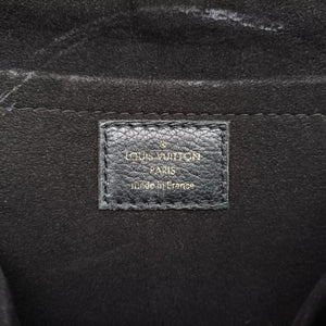 Pre-owned Louis Vuitton MARIGNAN brown×black Monogram Canvas×calf leather M44259 shoulderbag | stylenewstar