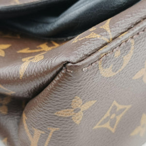 Pre-owned Louis Vuitton MARIGNAN brown×black Monogram Canvas×calf leather M44259 shoulderbag | stylenewstar