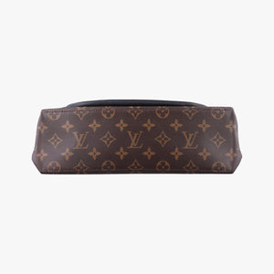 Pre-owned Louis Vuitton MARIGNAN brown×black Monogram Canvas×calf leather M44259 shoulderbag | stylenewstar