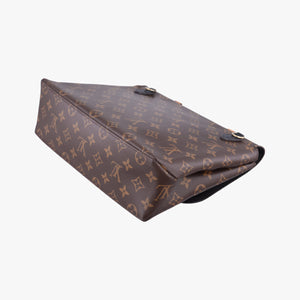 Pre-owned Louis Vuitton MARIGNAN brown×black Monogram Canvas×calf leather M44259 shoulderbag | stylenewstar