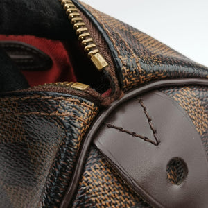 Pre-owned Louis Vuitton SPEEDY30 EBENE Damier Canvas N41531 handbag | stylenewstar