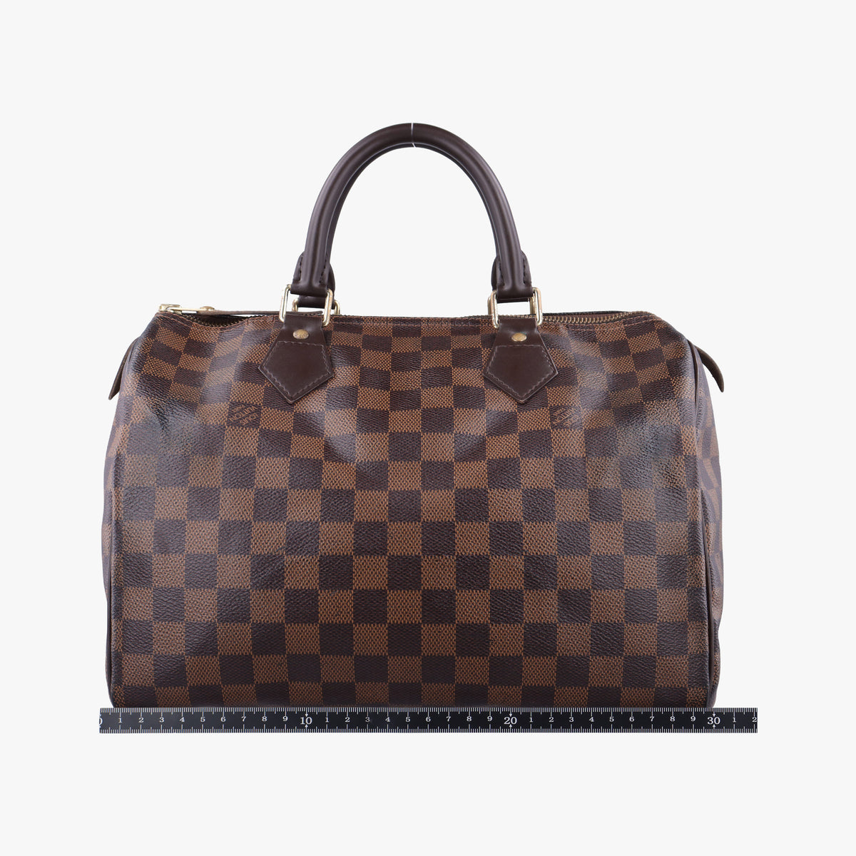Pre-owned Louis Vuitton SPEEDY30 EBENE Damier Canvas N41531 handbag | stylenewstar