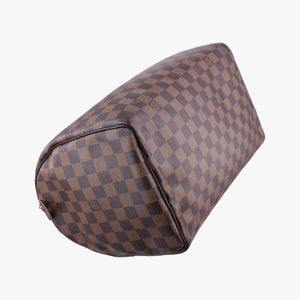 Pre-owned Louis Vuitton SPEEDY30 EBENE Damier Canvas N41531 handbag | stylenewstar