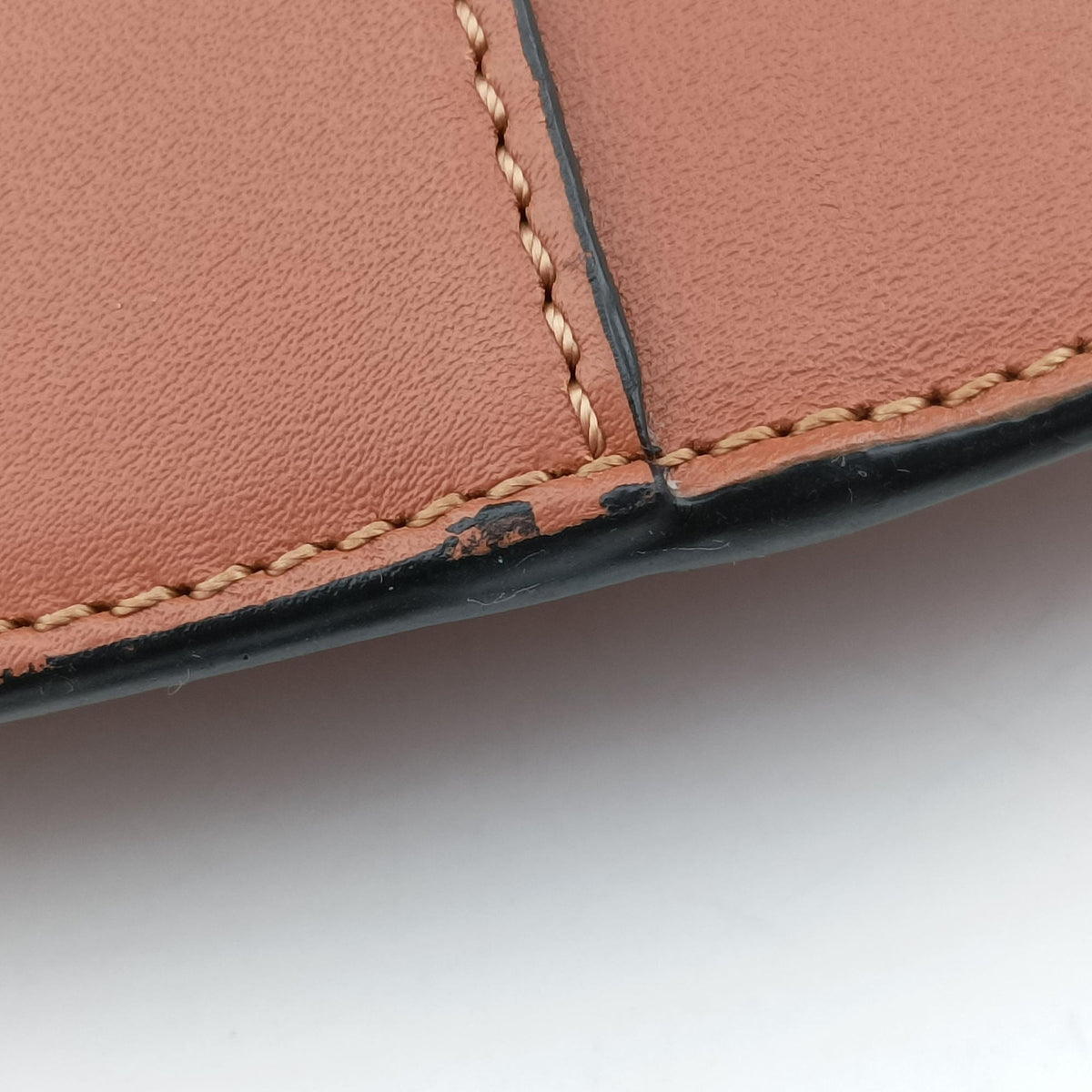 Pre-owned Loewe Horseshoe Brown x Beige Suede x Leather  shoulderbag | stylenewstar