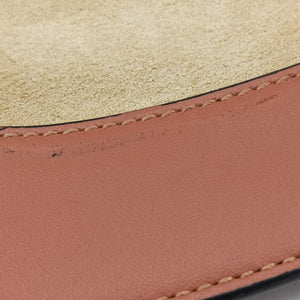 Pre-owned Loewe Horseshoe Brown x Beige Suede x Leather  shoulderbag | stylenewstar