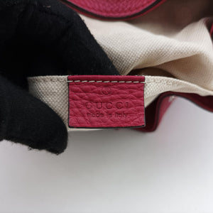 Secondhand Gucci Bamboo fringe tassel Red Leather 370833 backpack/rucksack | stylenewstar