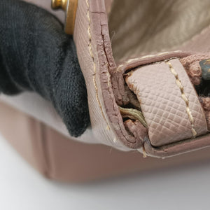 Secondhand Prada Galleria Pink SAFFIANO Leather BN2274 handbag | stylenewstar
