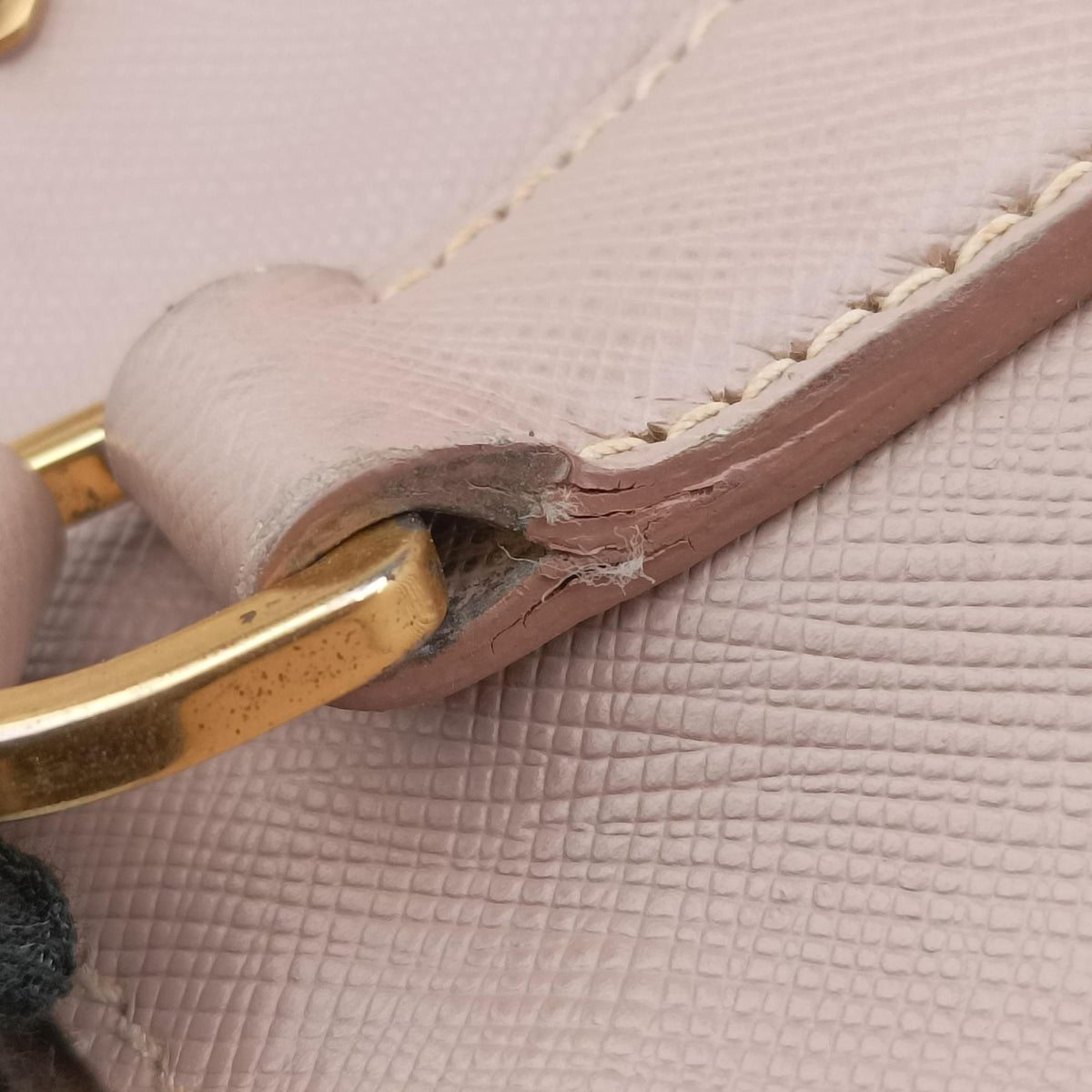 Secondhand Prada Galleria Pink SAFFIANO Leather BN2274 handbag | stylenewstar