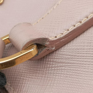 Secondhand Prada Galleria Pink SAFFIANO Leather BN2274 handbag | stylenewstar