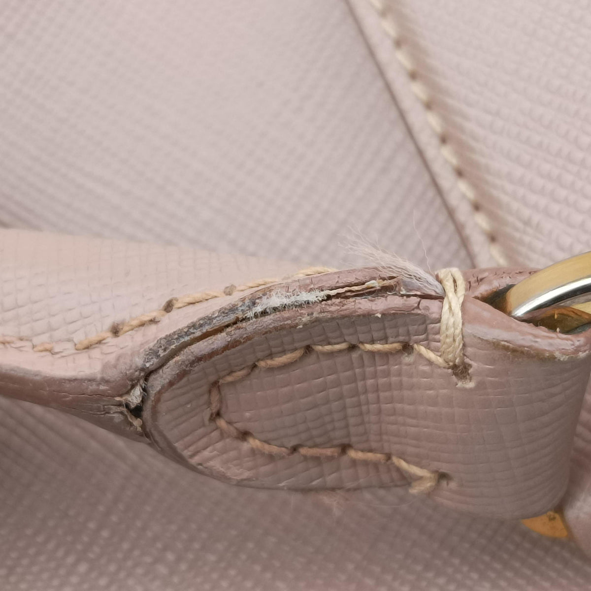 Secondhand Prada Galleria Pink SAFFIANO Leather BN2274 handbag | stylenewstar