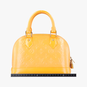 Pre-owned Louis Vuitton Alma PM jone passion Vernis M91697 shoulderbag | stylenewstar