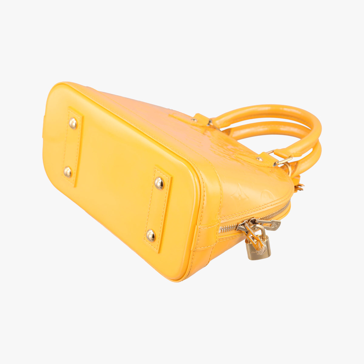 Pre-owned Louis Vuitton Alma PM jone passion Vernis M91697 shoulderbag | stylenewstar