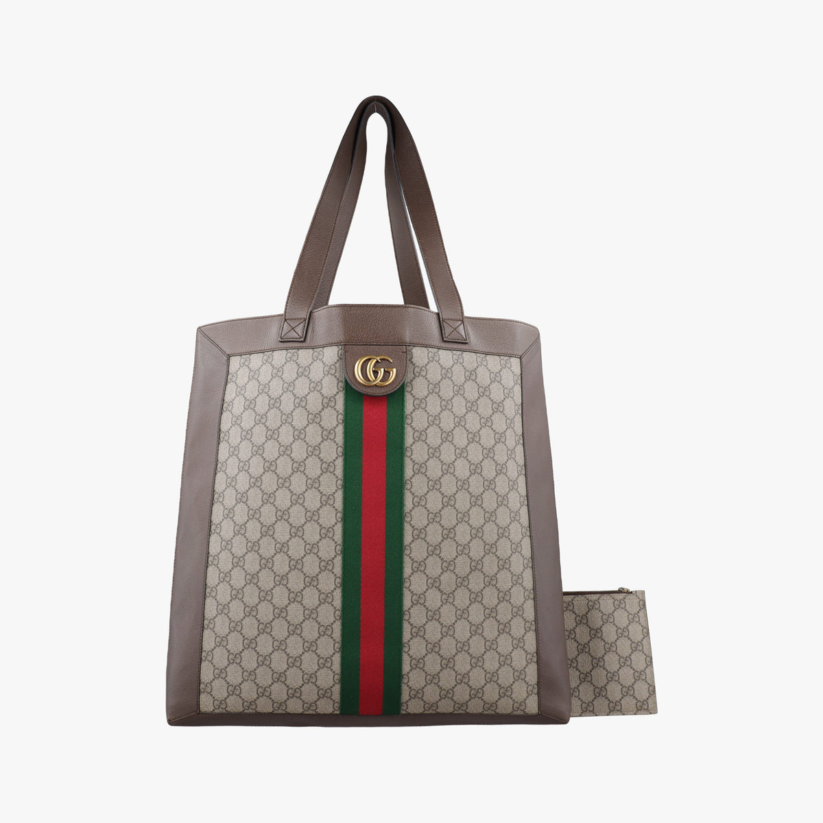 Secondhand Gucci Ophidia Brown PVC coated canvas×Leather 519335 shoulderbag | stylenewstar