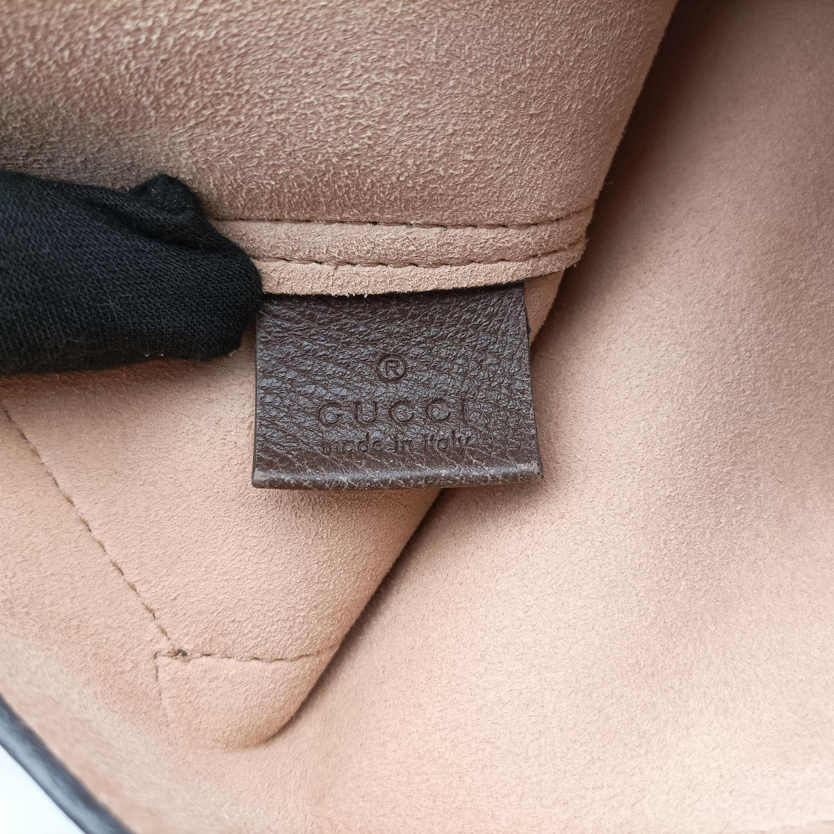 Secondhand Gucci Ophidia Brown PVC coated canvas×Leather 519335 shoulderbag | stylenewstar
