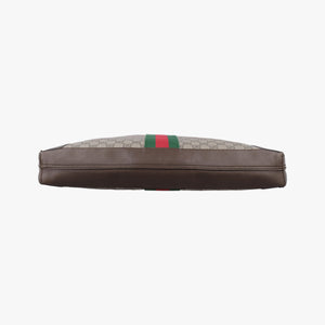 Secondhand Gucci Ophidia Brown PVC coated canvas×Leather 519335 shoulderbag | stylenewstar