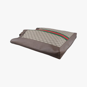 Secondhand Gucci Ophidia Brown PVC coated canvas×Leather 519335 shoulderbag | stylenewstar