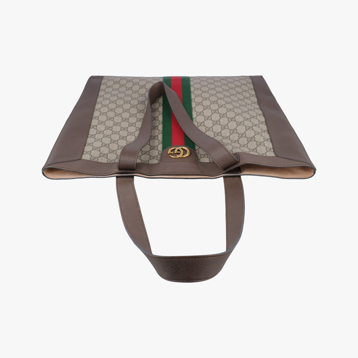 Secondhand Gucci Ophidia Brown PVC coated canvas×Leather 519335 shoulderbag | stylenewstar