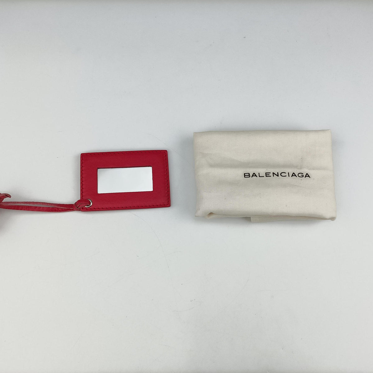 Pre-owned Balenciaga The Giant Hip Red lambskin  shoulderbag | stylenewstar