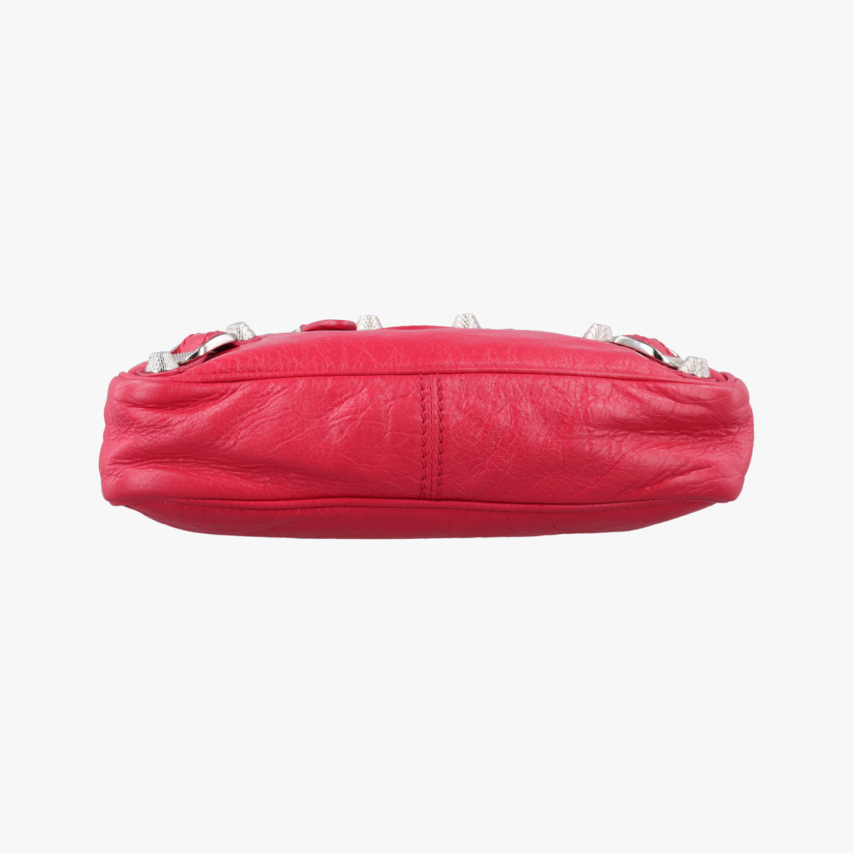 Pre-owned Balenciaga The Giant Hip Red lambskin  shoulderbag | stylenewstar