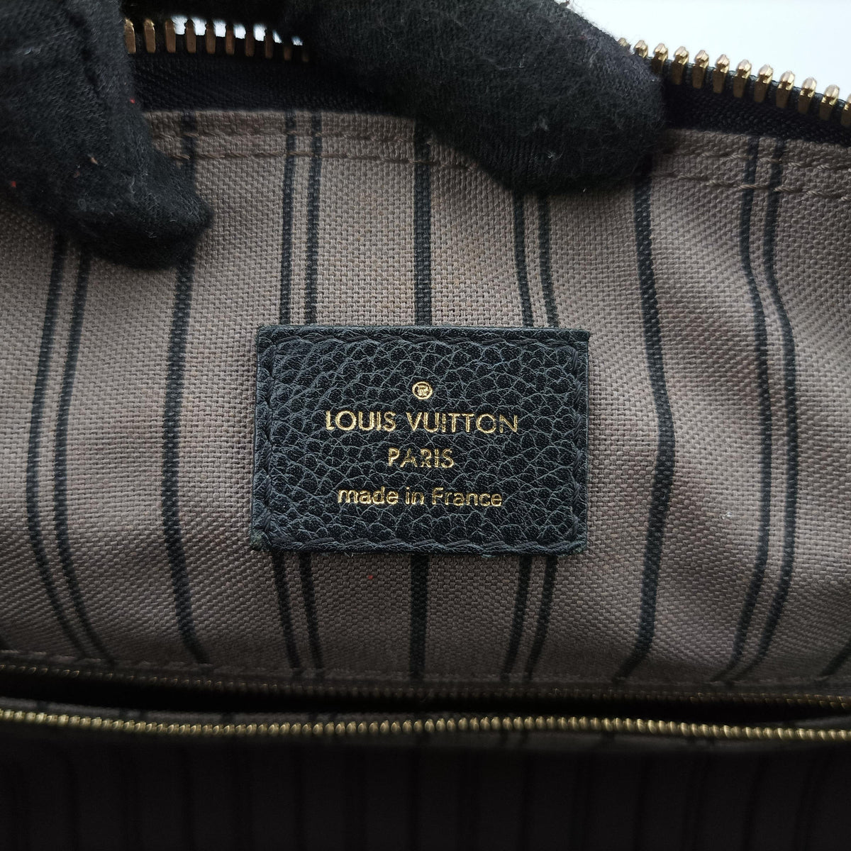 Vintage Louis Vuitton Speedy Bandouliere 30 NM Noir Monogram Empreinte M42406 shoulderbag | stylenewstar