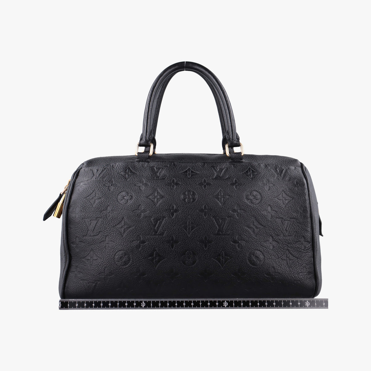 Vintage Louis Vuitton Speedy Bandouliere 30 NM Noir Monogram Empreinte M42406 shoulderbag | stylenewstar