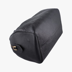 Vintage Louis Vuitton Speedy Bandouliere 30 NM Noir Monogram Empreinte M42406 shoulderbag | stylenewstar