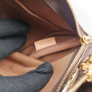 Vintage Louis Vuitton Multi Pochette Accessoir brown×khaki Monogram Canvas M44813 shoulderbag | stylenewstar