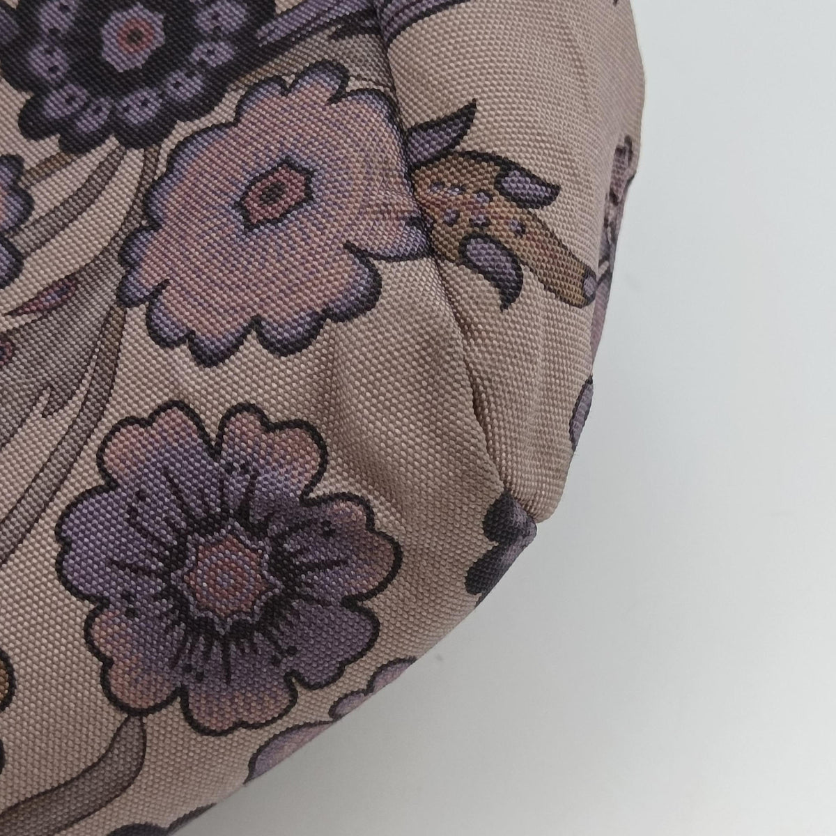 Pre-owned Gucci Floral Tote Purple canvas 341739 handbag | stylenewstar
