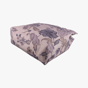 Pre-owned Gucci Floral Tote Purple canvas 341739 handbag | stylenewstar
