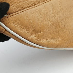 Pre-owned Christian Dior Saddle Beige Leather  handbag | stylenewstar