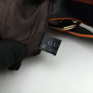 Pre-owned Gucci New Jackie Black Suede 277520 shoulderbag | stylenewstar