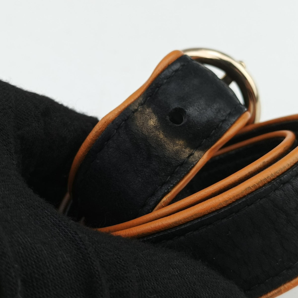 Pre-owned Gucci New Jackie Black Suede 277520 shoulderbag | stylenewstar
