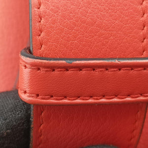 Pre-owned Loewe Anton sling Orange Leather  shoulderbag | stylenewstar