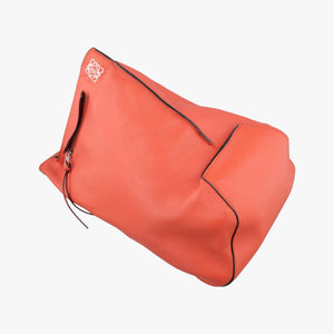 Pre-owned Loewe Anton sling Orange Leather  shoulderbag | stylenewstar